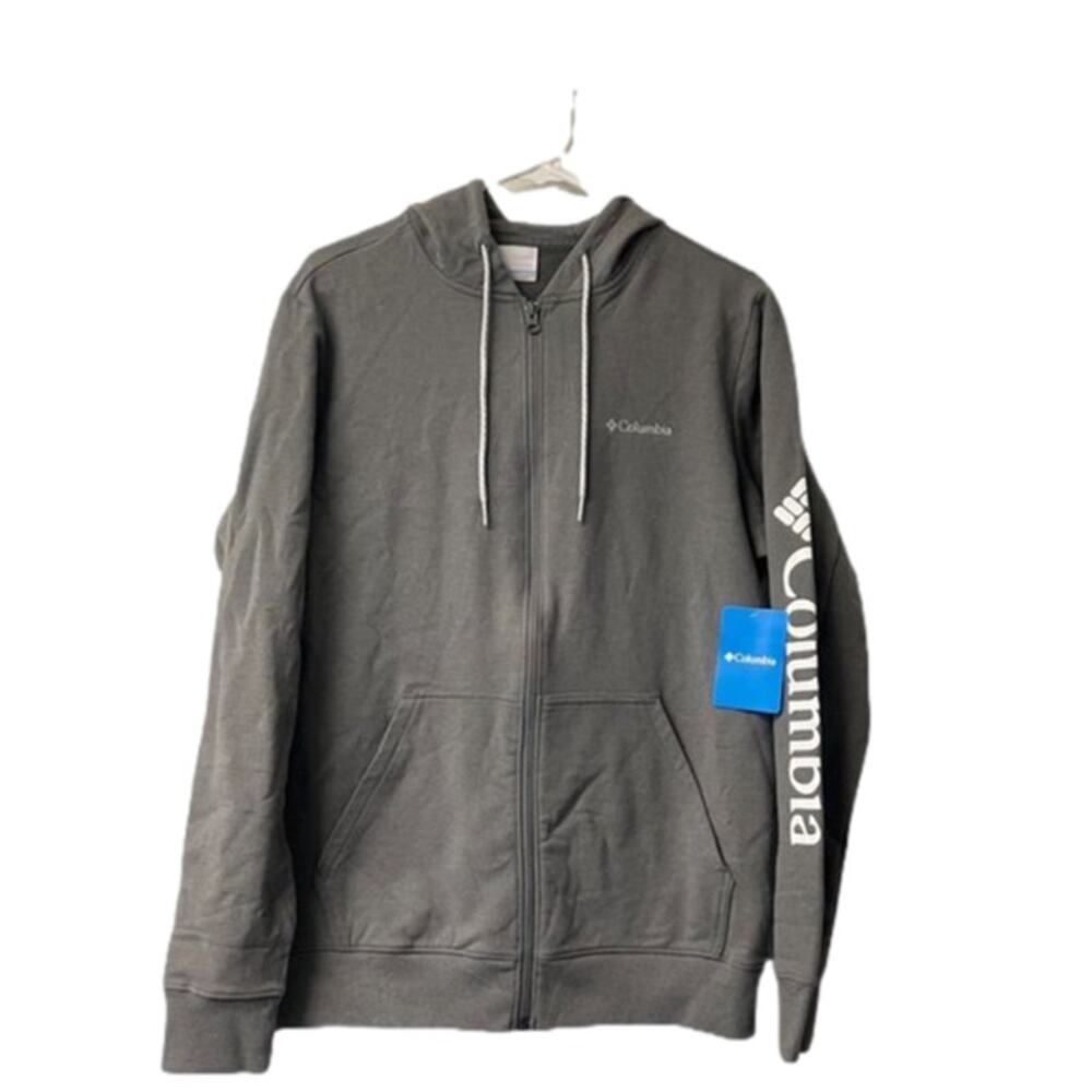NWT! Columbia Men's‎ Trek Full Zip Hoodie Medium/Gray
